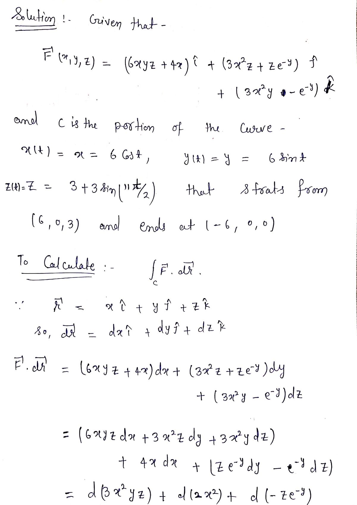 Advanced Math homework question answer, step 1, image 1